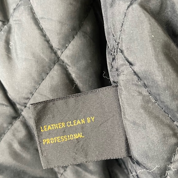 Vintage Leather Equus Motorcycle Jacket Black Size 40 - Picture 9 of 13